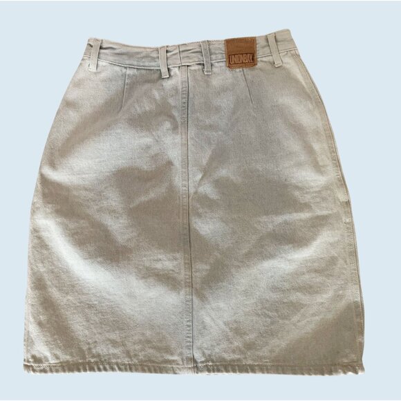 Vintage UNION BAY Denim Skirt 80s / 90s Size XS - Picture 4 of 7